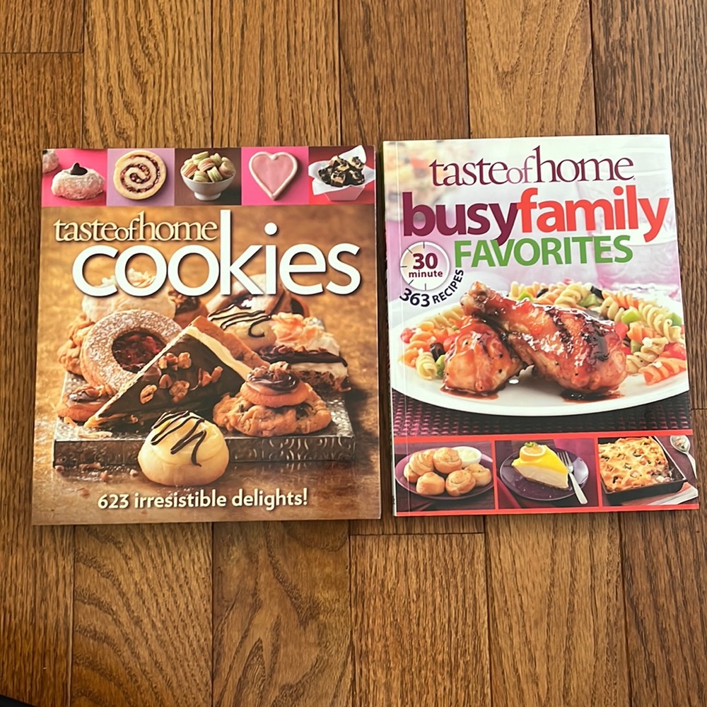 Taste of Home Cookbook: Cookies; 30 Minute Busy Family Favorites